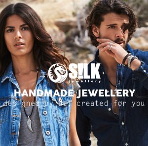 Zilveren handgemaakte sieraden Silk jewellery