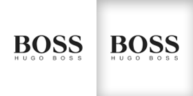 logo hugo boss black