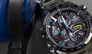 Heren horloge Casio Edifice EQB501 solar powered bluetooth