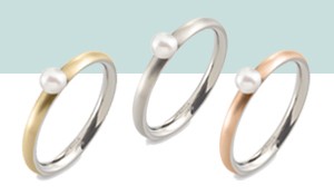Titanium Boccia ringen met parel