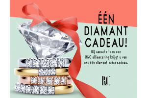 R&C actie één diamant cadeau!